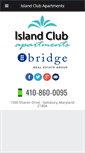 Mobile Screenshot of islandclubsalisbury.com