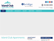 Tablet Screenshot of islandclubsalisbury.com